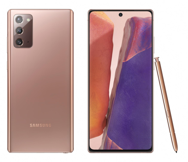 Samsung Galaxy Note 20 5G N981B Dual SIM 8/256 Miedziany - 580547 - zdjęcie